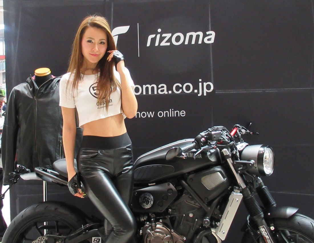 東京モーターサイクルショー18 がんばれコンパニオン編 Donna Scooter